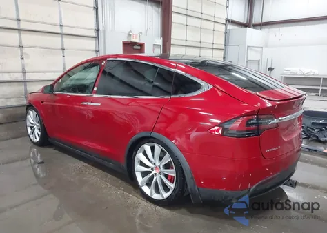 2016 Tesla Model X 75D/P100D/P90D from USA, damaged, VIN 5YJXCBE48GFS00780